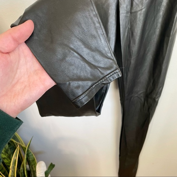 Aritzia Wilfred Free Daria Pant Vegan  Leather Leggings - Picture 6 of 8